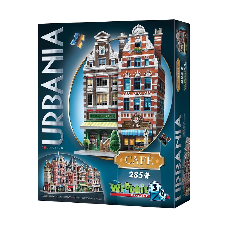 Urbania Collection - Cafe 3D Puzzle: 285 Pcs