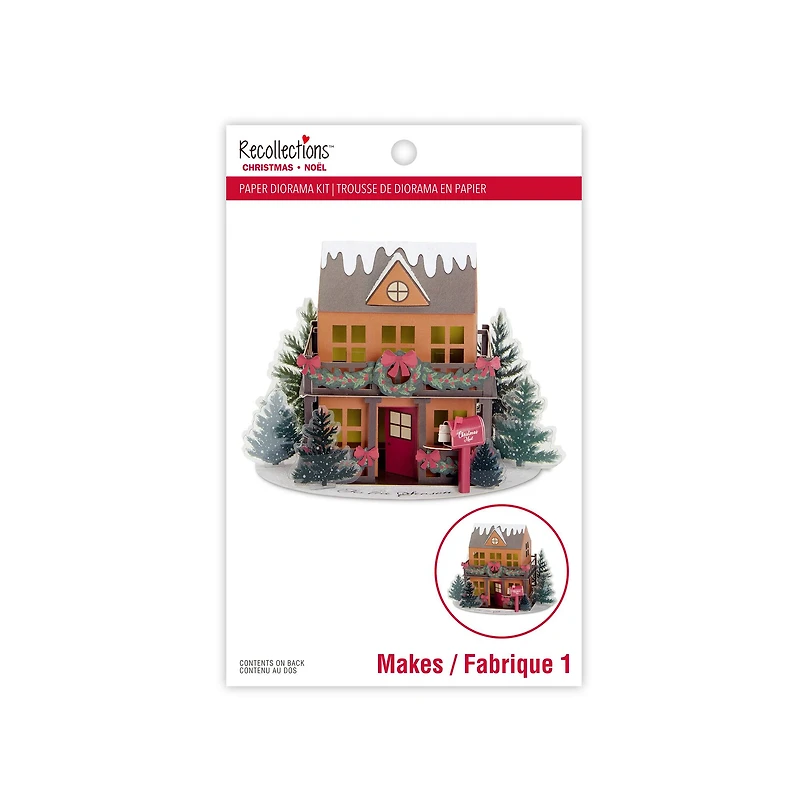 Tis the Season House Paper Diorama Kit by Recollections™