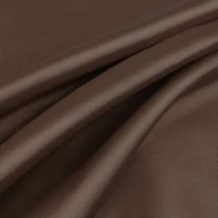 Dark Brown Charmeuse