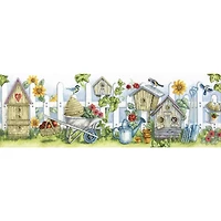 Charivna Mit Cross Stitch Kit Bird Yard