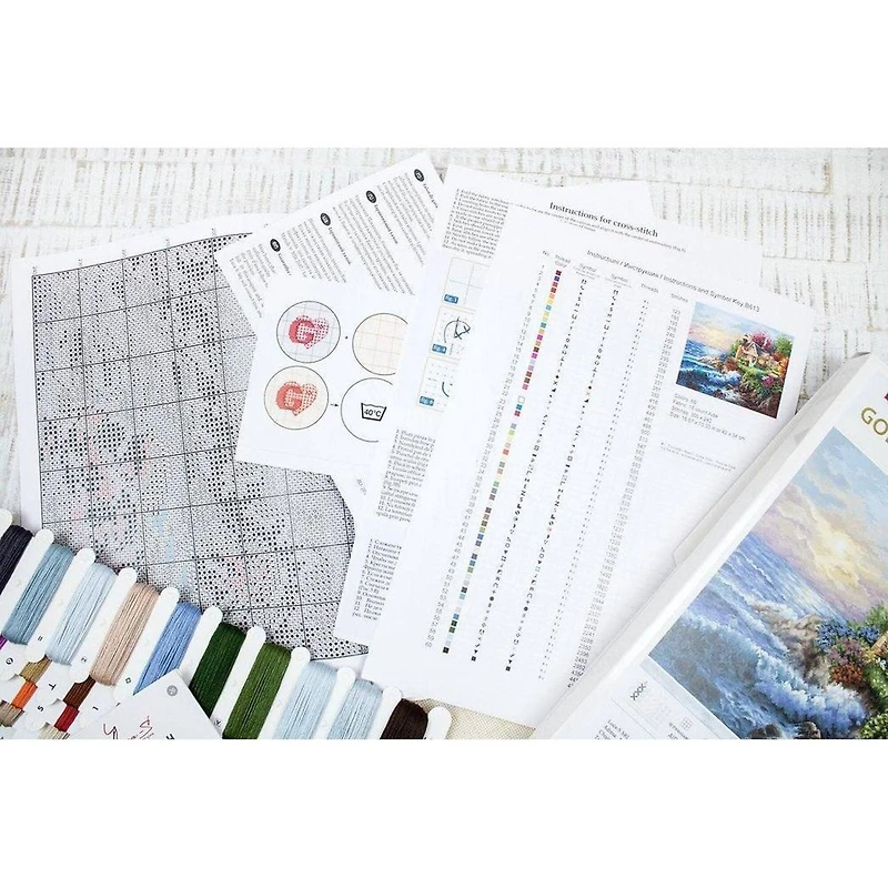 Luca-s Guardian Of The Sea Counted Cross Stitch Kit