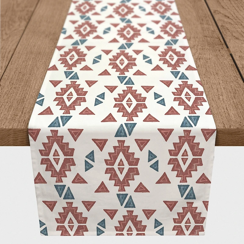 Southwest Boho Outdoor Table Runner