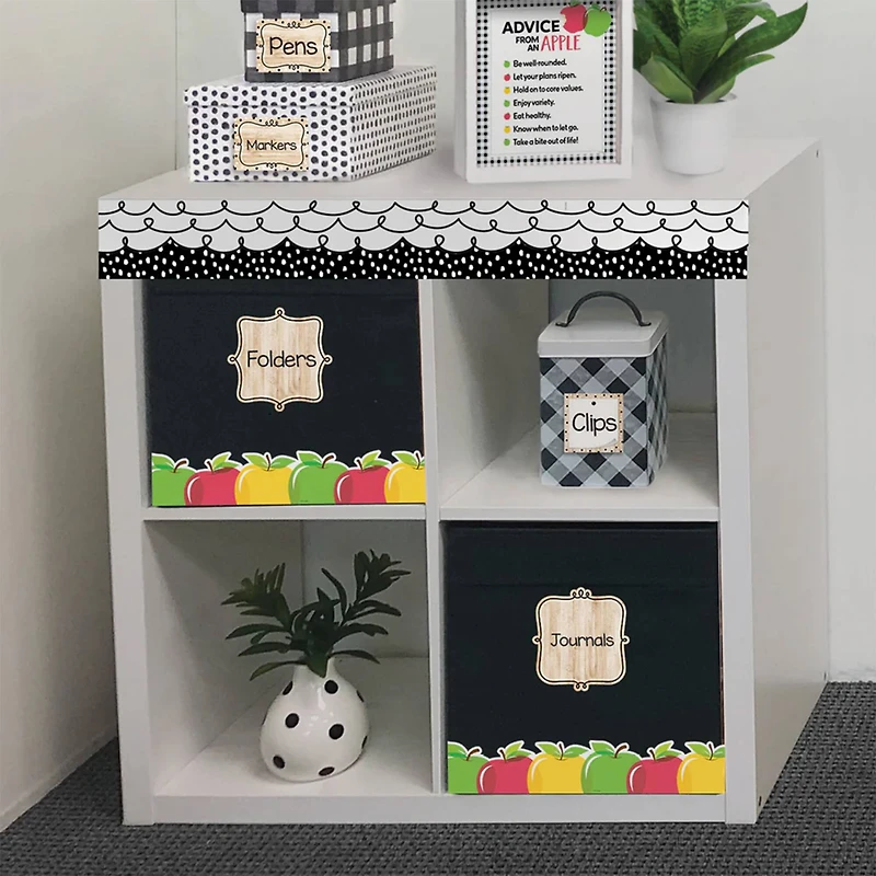 Creative Teaching Press® Apple Time Apples EZ Border, 48ft. Per Pack, 3 packs