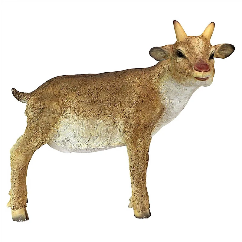Design Toscano 22" Trouble the Billy Goat Farm Animal Statue