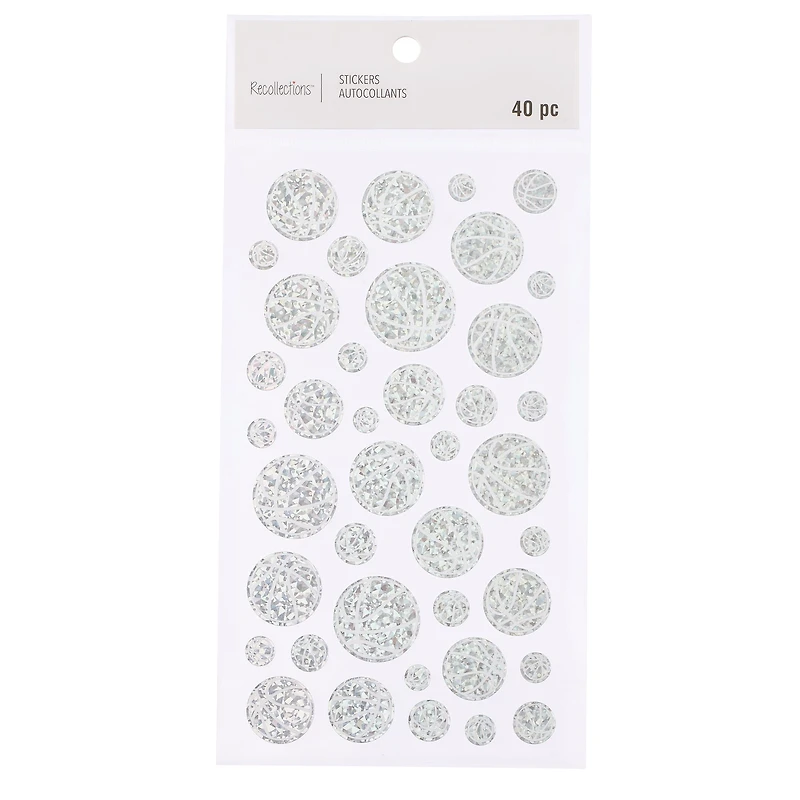 Holographic Basketball Stickers by Recollections™