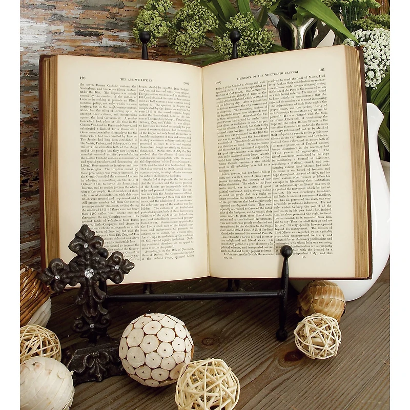 Black Metal Modern Easel Set