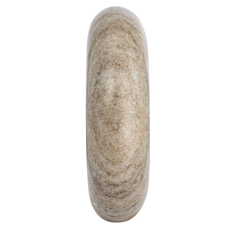 Hello Honey® 6" Beige Modern Marble Circle Incense Holder