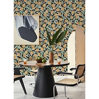 NuWallpaper PrintFresh Ink Orange Grove Peel & Stick Wallpaper