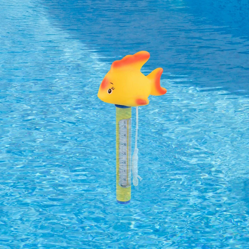 9.25" Goldfish Floating Swimming Pool Thermometer