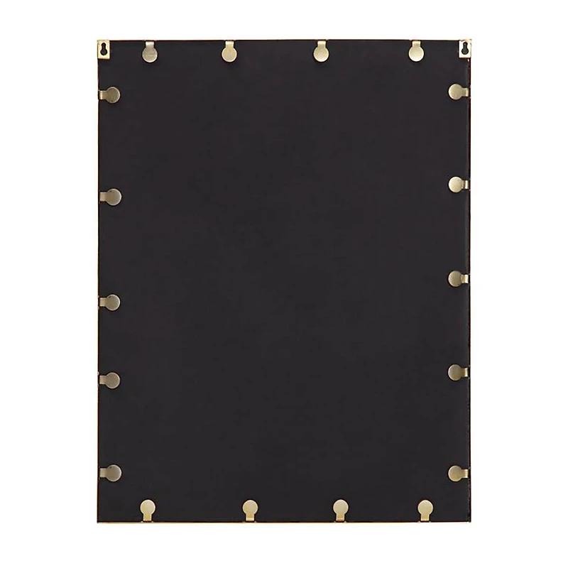 Habitat Laia 30" Golden Rectangular Wall Mirror