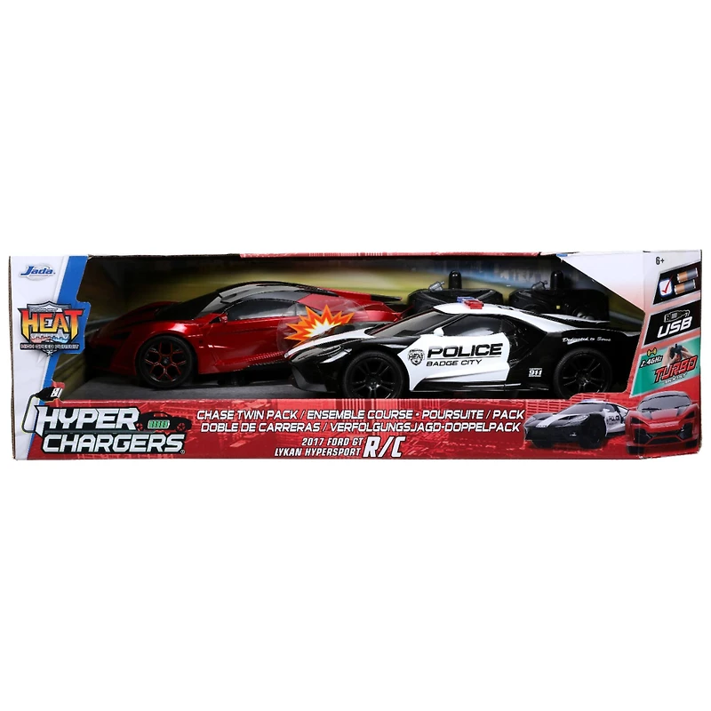 Jada Toys® HyperChargers 1:16 Battle Machine RC Twin Pack