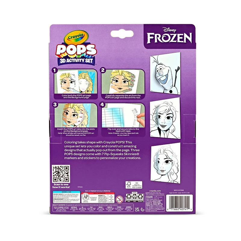 Crayola® POPS Disney® Frozen 3D Activity Set