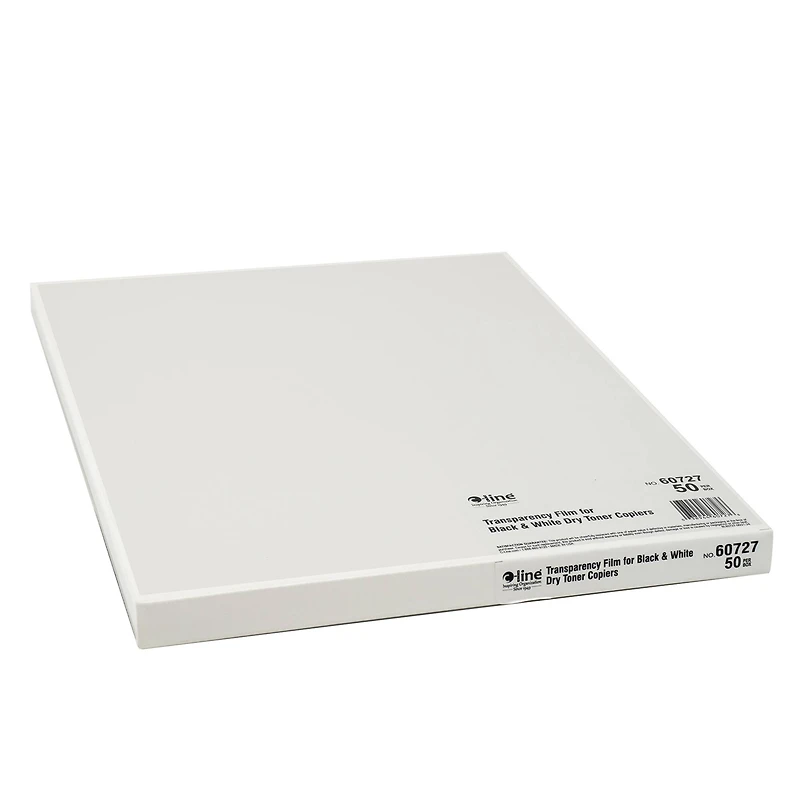 C-Line® Plain Paper Copier Transparency Film, Clear, 8.5" x 11" 2 Packs of 50