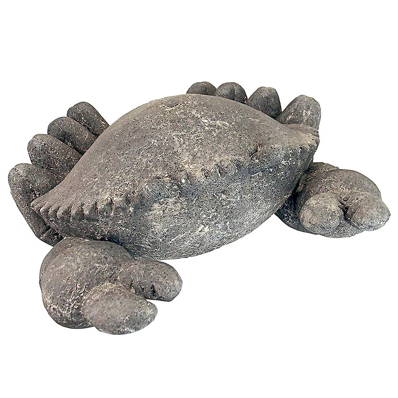 Design Toscano 19" Cantankerous Stone Crab Garden Statue