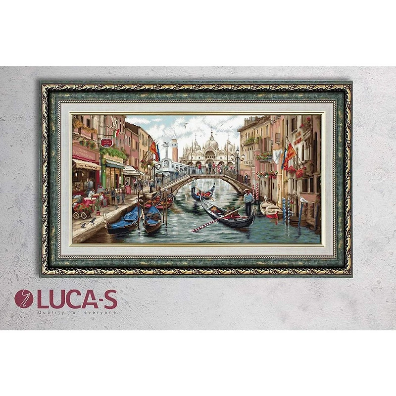 Luca-s Venice Counted Cross Stitch Kit