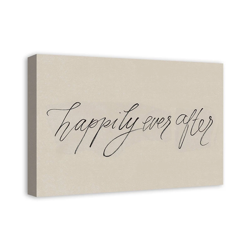 Happily Ever After 24" x 16" Canvas Wall Art