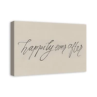 Happily Ever After 24" x 16" Canvas Wall Art