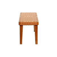 Brown Wood Rustic Bench