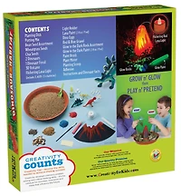 Creativity for Kids Grow N' Glow Dinosaur Habitat Kit