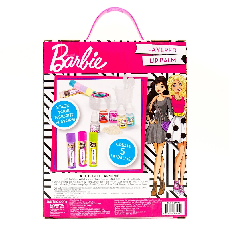 Barbie™ Layered Lip Balm Kit