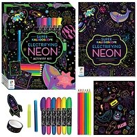 Hinkler Super Kaleidoscope Electrifying Neon Activity Kit
