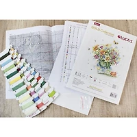 Luca-s April Bouquet Counted Cross Stitch Kit