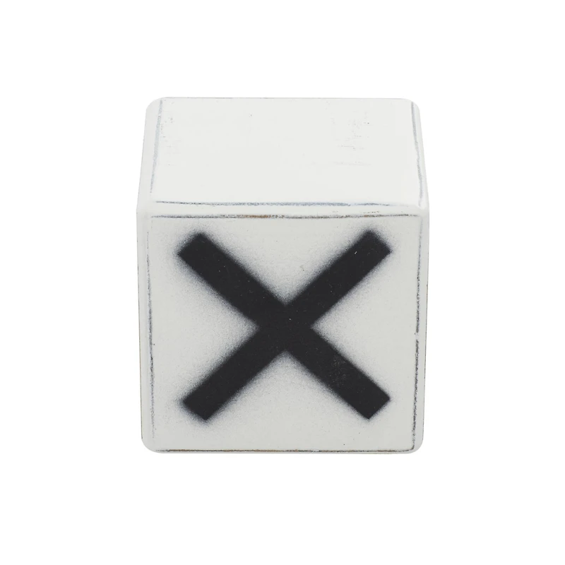 Black Wood Tic-Tac-Toe Game Set