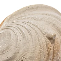 Hello Honey® 6.25" White Abalone Shell Stoneware Plates, 6ct.