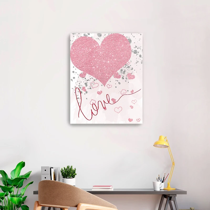 Sparkling Love Canvas Giclee