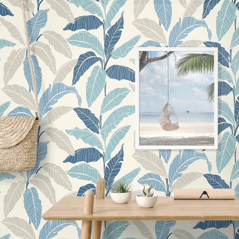 Tommy Bahama Leafy Peel & Stick Wallpaper