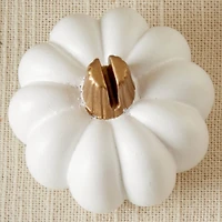 Kate Aspen White Pumpkin Place Card Holder Set, 6ct.