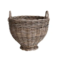 Hello Honey® Medium Natural Woven Rattan Storage Basket