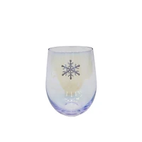 17.5oz. Snowflake Glass Drinkware by Ashland