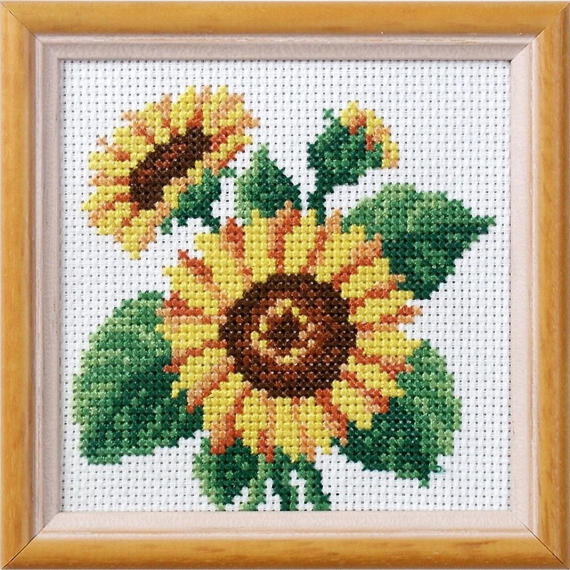 Orchidea Cross Stitch Kit Sunflowers