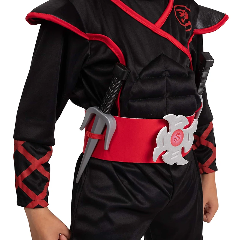 Bintiva Dress Up & Drama Play Ninja Costume Trunk Set