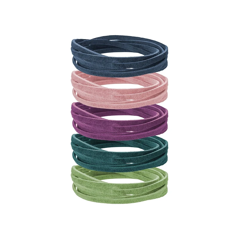 3.1mm x 5yd. Coastal Mix Suede Lace, 5ct. by Bead Landing™