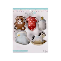 Baby Stainless Steel Mini Cookie Cutter Set by Celebrate It®