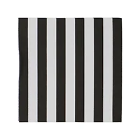 24 Packs: 20 ct. (480 total) Black & White Stripes Beverage Napkins by Celebrate It™