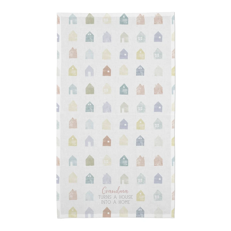 Grandma Turns a House into Home Cotton Twill Tea Towel Set