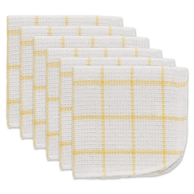 DII® Yellow Scrubber Dishcloths, 6ct.