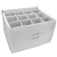 15" Sorbus Deluxe Stemware Storage Chest