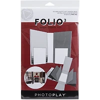 Photoplay™ White 4.5" x 8.5" Folio