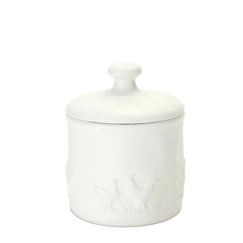 Ceramic Farm Animal Canister Set