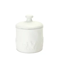 Ceramic Farm Animal Canister Set
