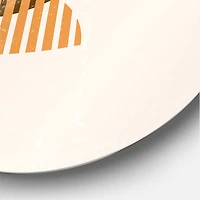 Designart - Abstract Sun and Moon In Earth Tones