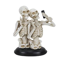 6.25" Skeleton Couple Selfie Tabletop Décor by Ashland®