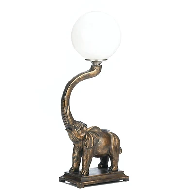 24.5'' Trumpeting Elephant Lamp