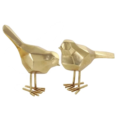 CosmoLiving by Cosmopolitan Modern Polystone Bird Sculpture Set