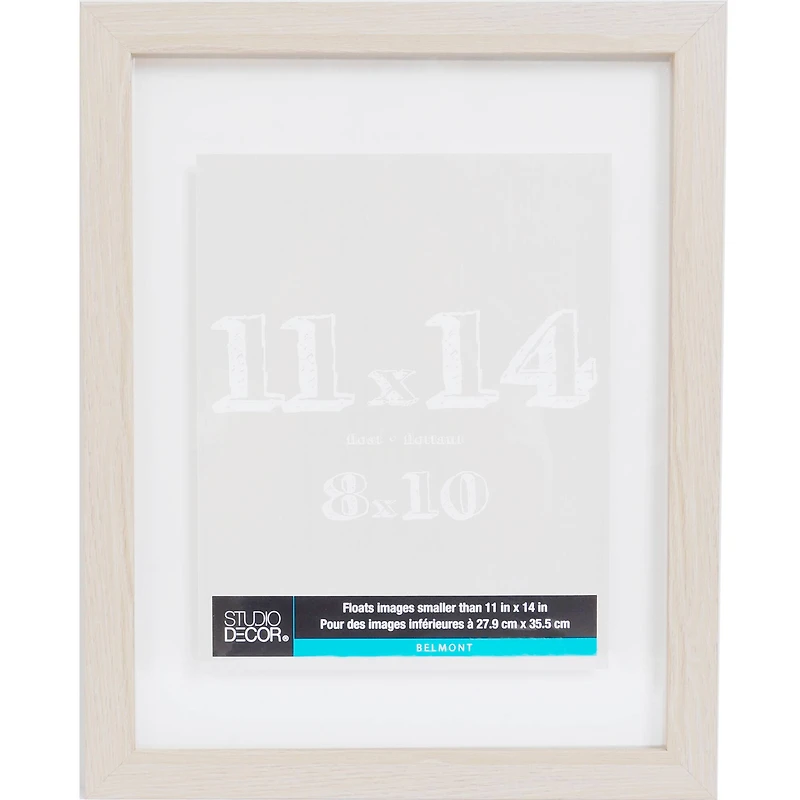 Blonde Belmont Float Frame by Studio Décor