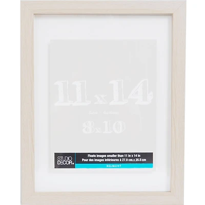 Blonde Belmont Float Frame by Studio Décor